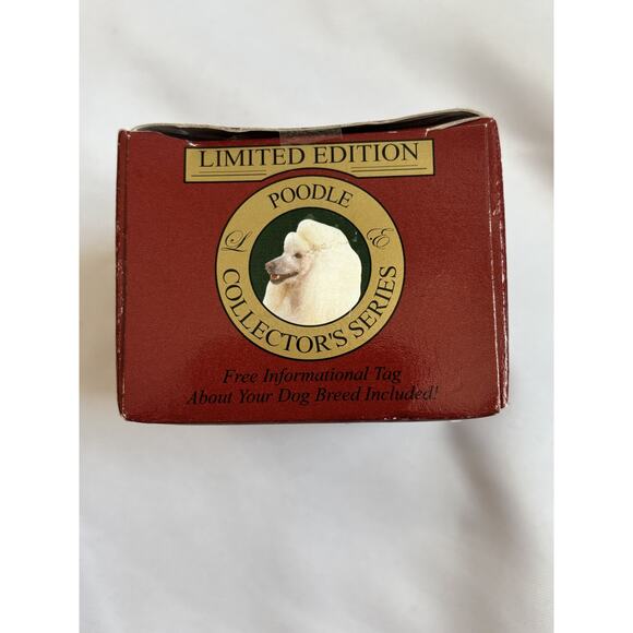 Limited Edition Poodle Dog Ornament Collector’s Series With Info Tag - Picture 3 of 4